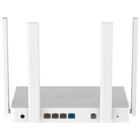 Modem Router Keenetic Skipper DSL ADSL2+ /VDSL2 Mesh Wi-Fi 5 AC1200 Smart switch 4 porte 1Gbit /s Bianco [KN-2112-01EN] - Foto 2