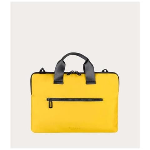 Borsa Gommo Superslim 14" per Laptop 14" e Macbook Air 15" Colore Giallo. - Foto 1