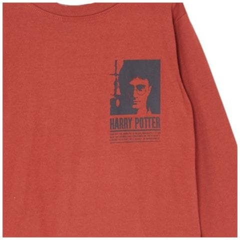 T-shirt hp21-0879a bordeaux-2a Ragazzo - Foto 2