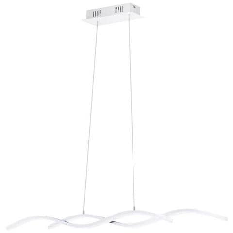 Lampadario Led A Sospensione 25 Watt Luce Calda 3000k Lampada Twist A43bc - Foto 2