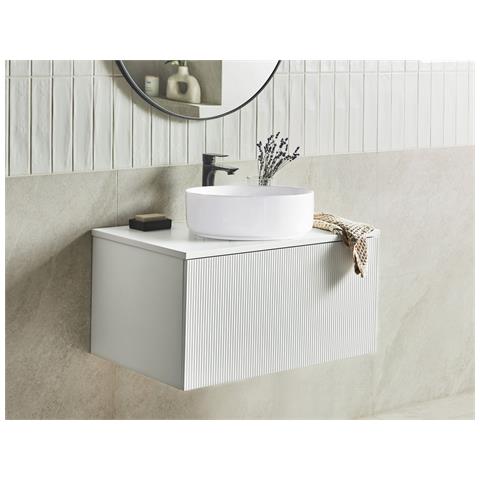 Mobile Lavabo A Parete Alzira 80 Cm Bianco - Foto 1