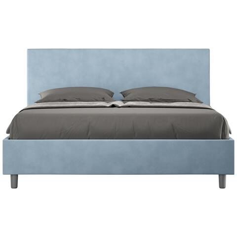 Letto Adele 170x190 Rete E Contenitore Azzurro - Foto 1