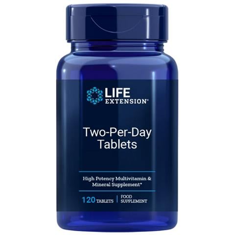 Multivitaminico Due Giorni 120 Compresse Life Extension - Foto 1