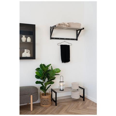 Lanterna Lucena - Nero - Vetro - 16x16x36 Cm - Foto 4