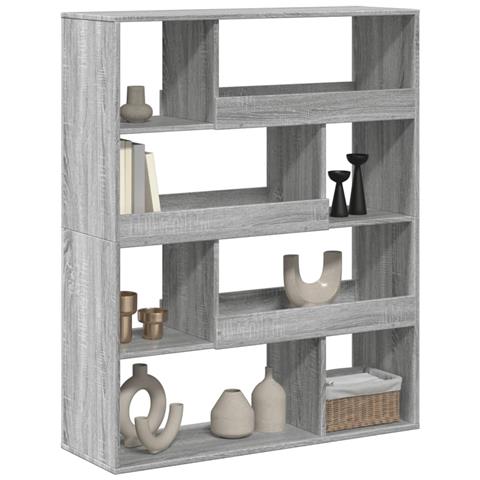 Divisorio Stanza Grigio Sonoma 100x33x125,5 Cm In Truciolato - Foto 3