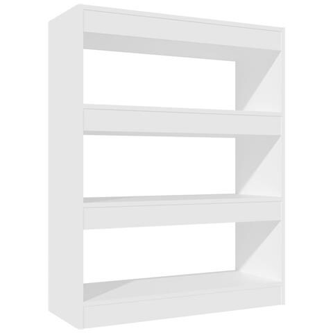 Lusso Casadino - Libreria/divisorio Bianco 80x30x103 Cm In Legno Multistrato - Foto 1