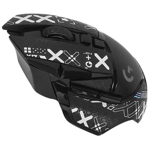 Adesivi Per Mouse Con Presa Migliorata Per Logitech G502 - Stampa Nera - Foto 2