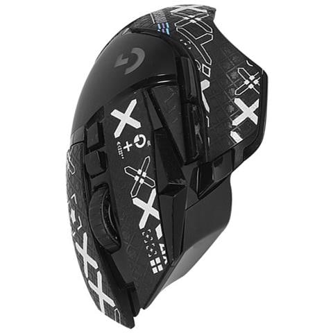 Adesivi Per Mouse Con Presa Migliorata Per Logitech G502 - Stampa Nera - Foto 3