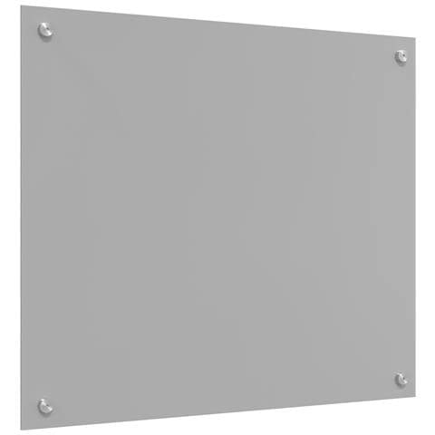 Pannello cucina Grigio chiaro 70x60x0,6 cm Vetro temperato - Foto 1