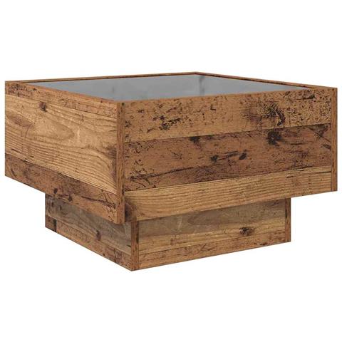 Tavolino da salotto Legno vecchio 50 x 50 x 30 cm - Foto 9