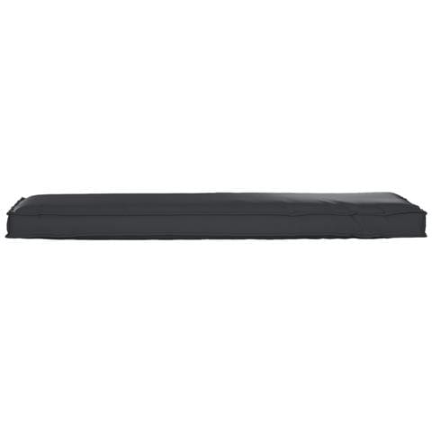 Cuscino per panca Nero 140x40x8 cm in tessuto Oxford - Foto 2
