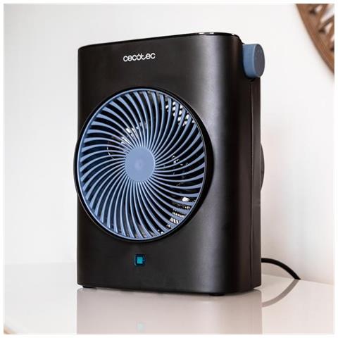 08254 stufetta elettrica Interno Nero 2000 W Riscaldatore ambiente elettrico con ventilatore - Foto 2