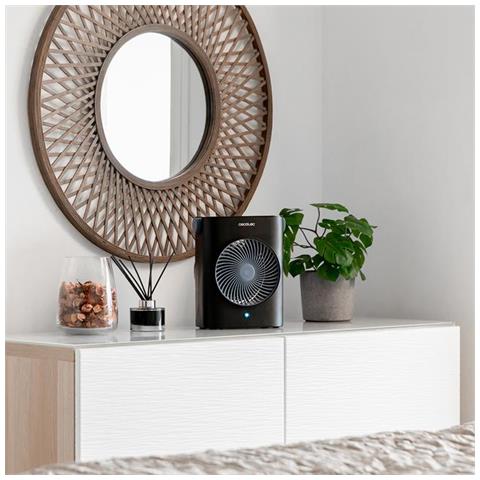 08254 stufetta elettrica Interno Nero 2000 W Riscaldatore ambiente elettrico con ventilatore - Foto 9