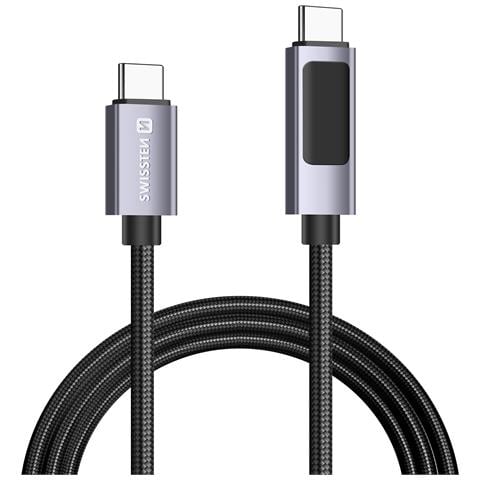 Cavo Usb-c A Usb-c Da 3a 60w Power Delivery 1 Metro, Nero - Foto 5