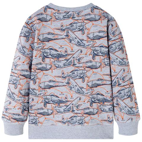 Felpa per Bambini Grigio Mélange 128 - Foto 2