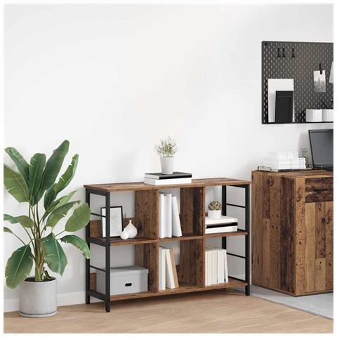 Libreria Legno vecchio 102 x 32 x 72,5 cm Legno multistrato - Foto 2