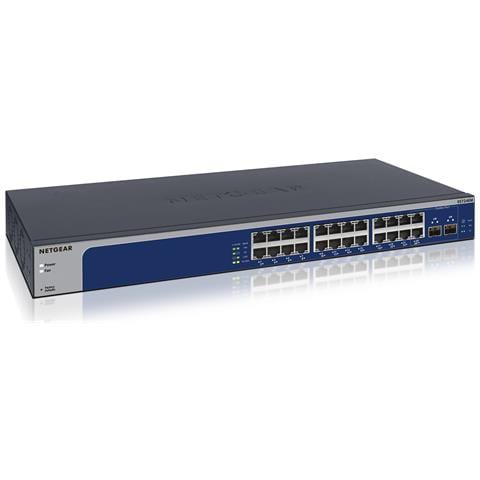 XS724EM Gestito L2 10G Ethernet (100/1000/10000) 1U Blu, Grigio - Foto 1