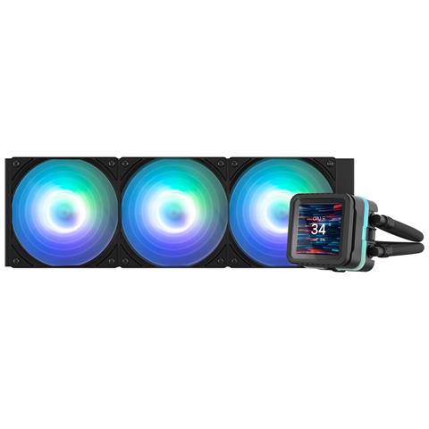 ALPHA2 DS A36 BLACK sistema di raffreddamento per computer Processore Raffreddatore di liquidi tutto in uno 12 cm Nero 1 pz - Foto 1