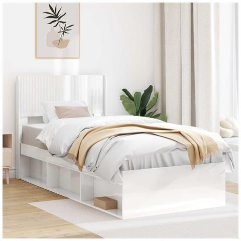 Testiera Letto Bianco Lucido PB - Foto 2