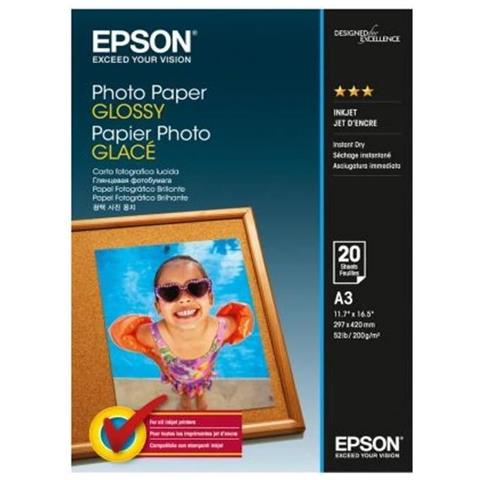 Photo carta brillante A 3 20 fogli 200 g - Foto 1