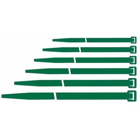 FASCETTE per Cablaggio Colore VERDE 140X3,6 Conf. 100 pz - Foto 1