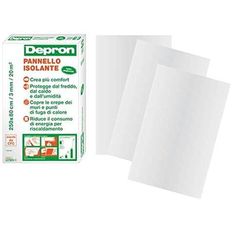 Pannello Isolante Depron 80 X 125 Cm Spessore 6 Mm Confezione Da 20 Pannelli - Foto 1