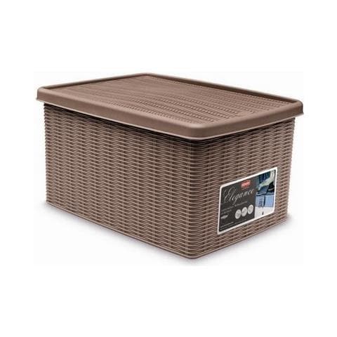 Scatola Chiusa 39x29x21 Elegance Tortora Sistemazione Casa - Foto 2