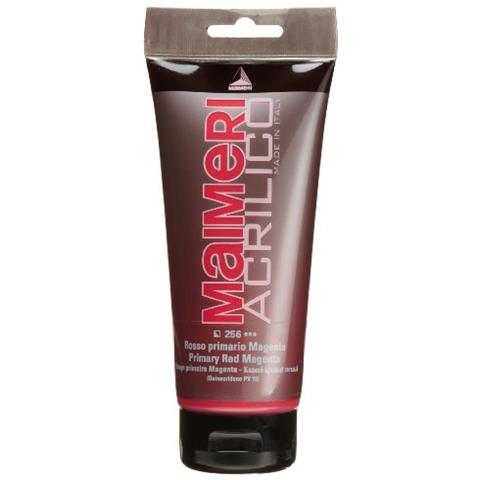 Acrilico Rosso Primario Magenta Tubo Da 200ml. - Foto 1