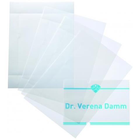 Inserti Traslucidi Ricambio Targa Crystal Sign Nr. 4823 Trasparente 10 Pz - Foto 1