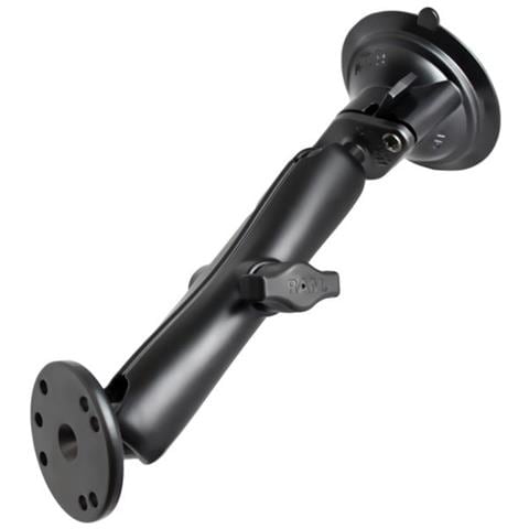 Supporto A Ventosa Con Asta Lunga Ram-b-166-c-202u Per Garmin Zumo 400 450 500 550 - Foto 1