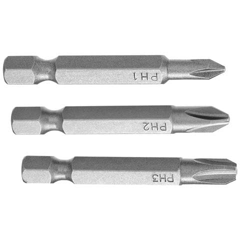 Inserti Per Avvitatori - 'ph' (3 Pz) Ph1-2-3 Mm 48 - Foto 2