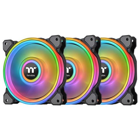 3xVentole per PC CL-F089-PL14SW-A 140 mm Colore d'Illuminazione Multi - Foto 1