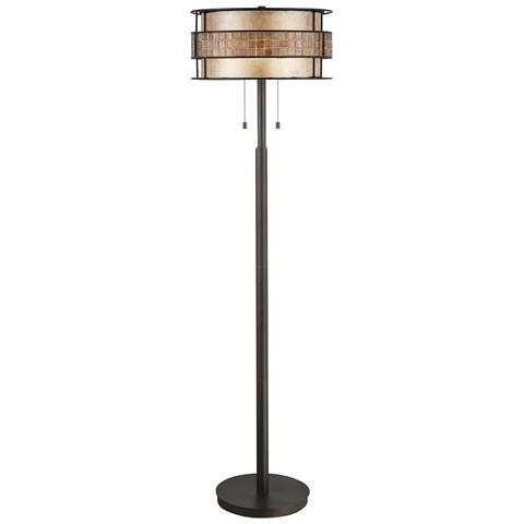 Quoizel Qz / laguna / fl / a - Lampadario, In Rame, 40,6 X 40,6 X 152,4 Cm - Foto 5