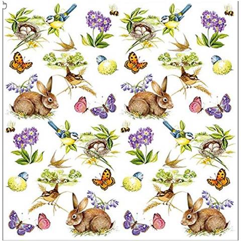 Tovaglioli Easter Feeling, 20 Pezzi, 20 Pezzi - Foto 1