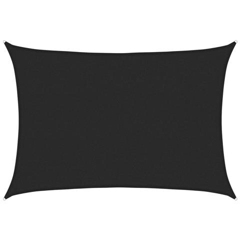 Vela Parasole 160 g / m² Nera 2,5x4 m in HDPE - Foto 2