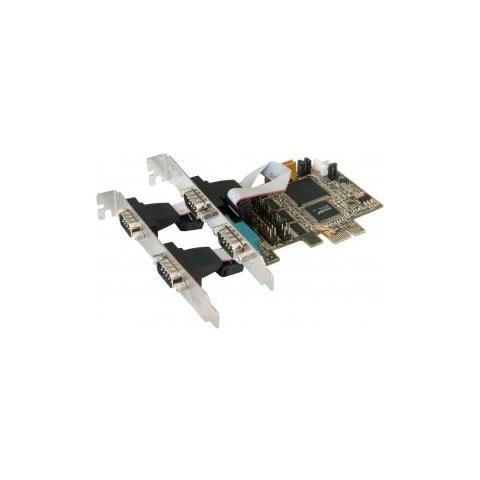 Ex-44064 - Serieller Adapter - Pcie 3.0 - Rs-232 / v. 24 X 4 (ex-44064) - Foto 1
