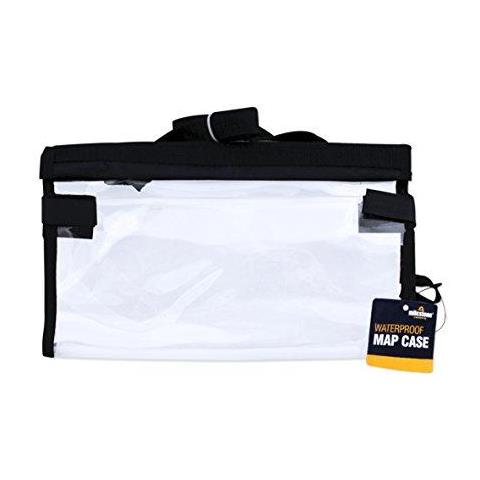 Uomo 21040 Pieghevole Mappa Waterproof Case Con Maniglia Trasparente 30x30cm - Foto 1