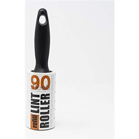 Pack Di Massa Valore Lint Roller E Refill Set - 2 Maniglie E 6 Rotoli X 90-patrimoniale - Rimuove Peli Di Animali Domestici Fluff E Polvere Dai Vestiti Tappezzeria E Carpet (81m 540 Totali Sheets)  - Foto 2