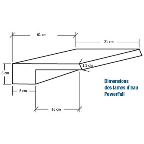 Scivolo D'acqua Da 61 Cm - Powerfall 61 - Foto 4