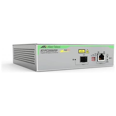 AT-PC2000 / SP-60 1000Mbit / s 850nm Grigio convertitore multimediale di rete - Foto 1