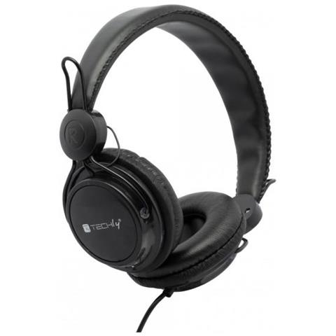 ICC-HS736TY cuffia e auricolare Cablato A Padiglione MUSICA Nero - Foto 5