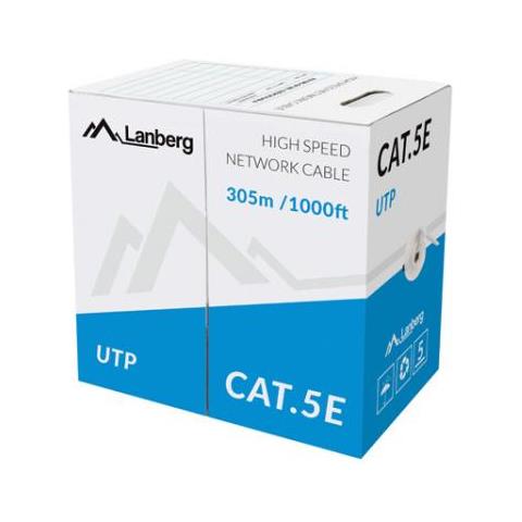 Avvolgicavo Lan Utp Cat. 5e Rigido Verde Cca 305m - Foto 3