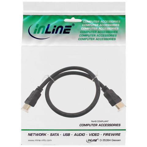 Cavo High Speed Hdmi Ethernet Maschio / Maschio, 5m, Premium, Contatti Dorati, Nero - Foto 6
