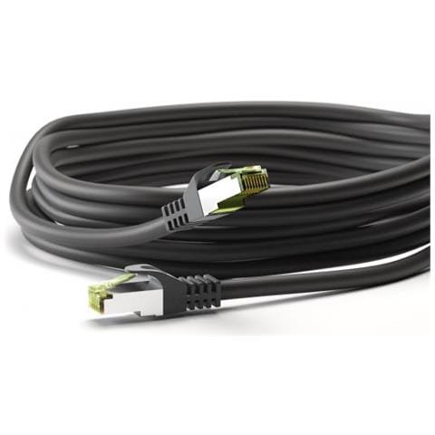 61096 Cavo Di Rete Nero 5 M Cat8.1 S /ftp (s-stp) - Foto 2