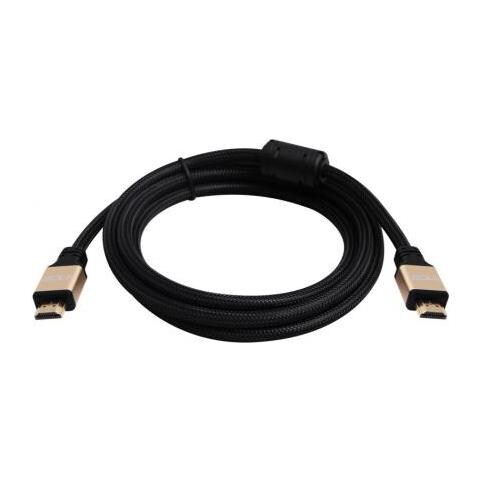Ihd-02 Cavo Hdmi 2 M Hdmi Tipo A (standard) Nero, Oro - Foto 2