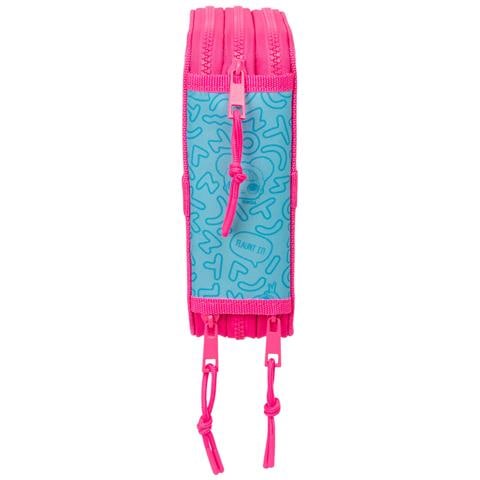 Plumier Triplo Divas Azzurro 12.5 X 19.5 X 5.5 Cm (36 Pezzi) - Foto 6