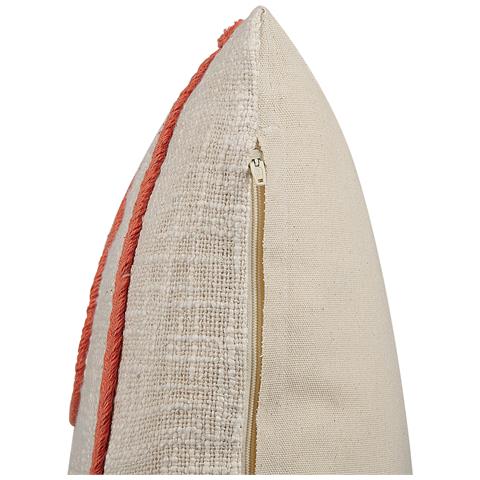 Cuscino Decorativo Pleione Cotone 45 X 45 Cm Astratto Corallo - Foto 2