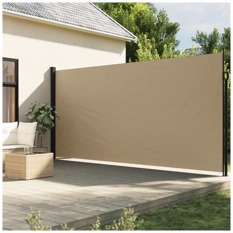 Tenda Da Sole Laterale Retrattile Beige 220x300 Cm - Foto 1