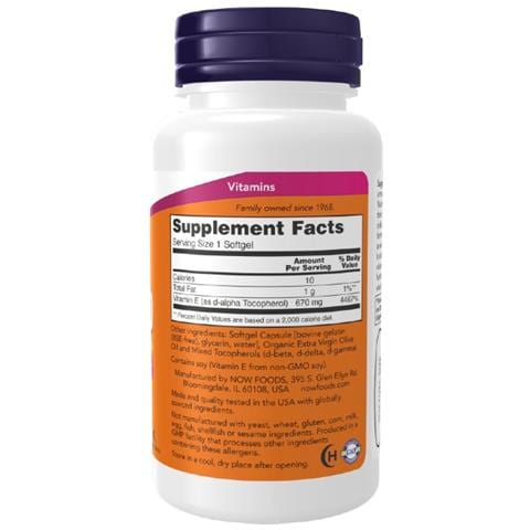 Vitamina E-1000 Tocoferoli Misti 50 Capsule Molli - Foto 2