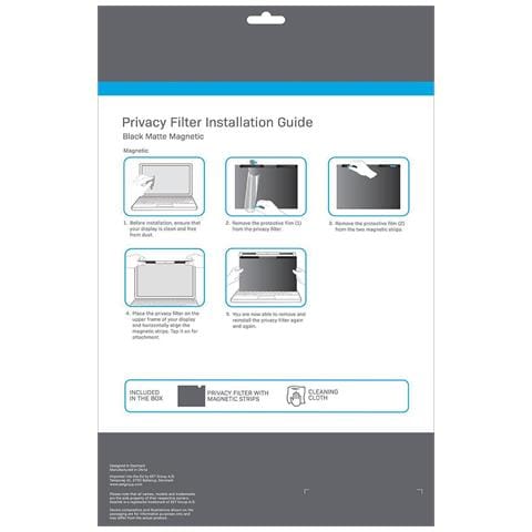 GLBM14309198 schermo anti-riflesso 35,6 cm (14") Computer portatile Filtro per la privacy senza bordi per display - Foto 2